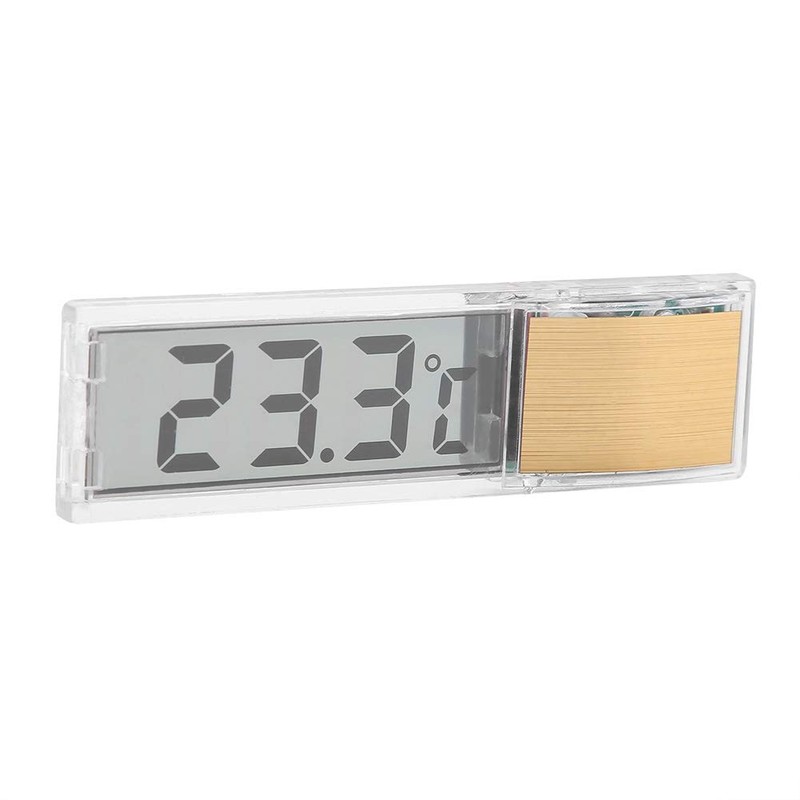 TOPINCN Aquarium Electronic Thermometer Digital Display LED Crystal Induction 3D