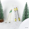 Nordstern Miniature Ski with Ski Poles - Sporty Skis as