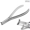 OROAX Orthodontic Hammer Head Plier Cinch Back Niti Wire Dental