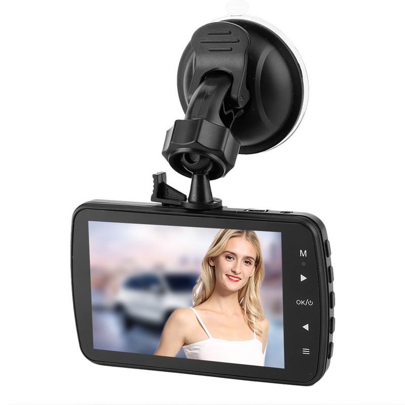 3.5in LCD 1080P Driving Recorder Dual Camera 170° Wide Angle