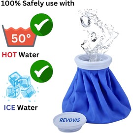 Bolsa de hielo reutilizable para heridas, terapia de frío y calor, para terapia caliente es de 60 ℃