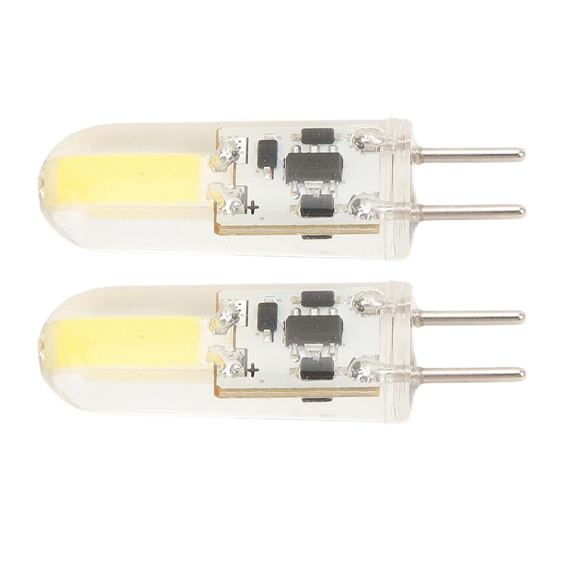 2PCS Silicone LED Light Bulb GY6.35 COB 1505 3W 12V