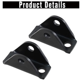 Toy Hauler Patio Kit - 2315891 Multi Purpose Lift Support Bracket Trailer Stabilizer with 4pcs Lower Brackets, Screws Bolts and 2pcs Lower Brackets Snap Pins (2pcs)