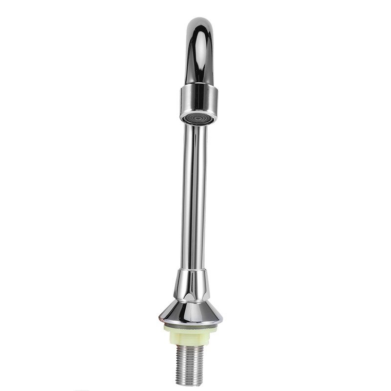 G1/2in Thread Copper Floor Mounted Foot Pedal Basin Faucet Sink