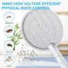 PALONE Electric Fly Swatter Racket 2 Pack, USB Rechargeable Mosiller