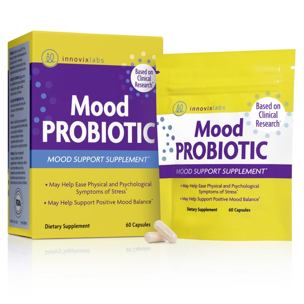 InnovixLabs InnovixLabs Mood Probiotic for Women & Men, Clinically Studied
