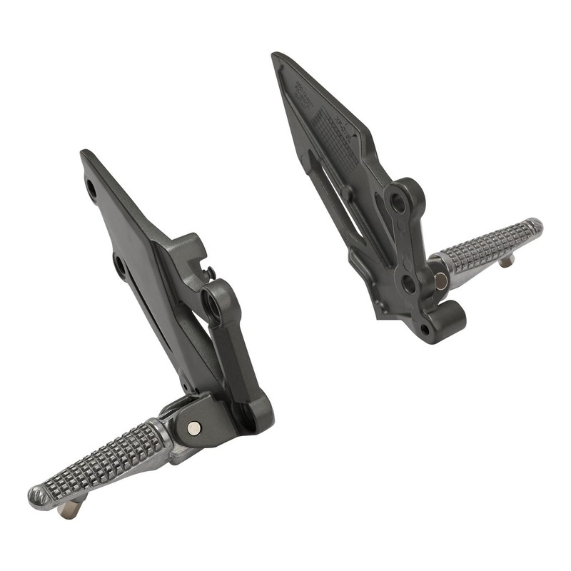 XMT-MOTO Front Driver Foot Pegs Rest Bracket Fit For Kawasaki