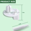 3 Pieces 241993101 Crisper Shelf Cover Support Fit for Frigi-daire
