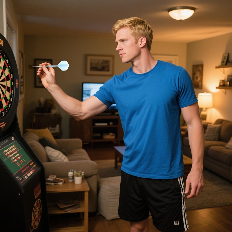 Integrated Dart Flights and Shafts – 18Pcs One-Piece Dart Flights
