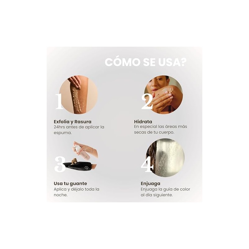MALI Autobronceador Corporal en Spray | Tono Oscuro | Vegano,