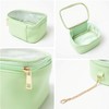 Wigo Colorful Mini Sewn Pouch, Pain Bag, Clear Bag, Mini