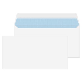 Blake Purely Everyday DL 110 x 220 mm 100 gsm Peel and Seal Envelopes (23882/50 PR) White - Pack of 50