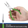 LEONTOOL Long Fine Needle Nose Pliers with Cutter Wire Cutting