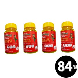 Living Factory H Partner Green Store Kids MOCAL Multivitamin Gummy, total 84-day supply / 그린스토어 키즈 엠오이칼 멀티비타민 구미 총 84일분