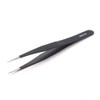 Auniwaig Anti-static Tweezers 4.72 inch Length ESD-10 tweezers Precision Slant