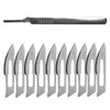 YAZWUR 1 Set Bisturi Monouso Sterile con Manico, Ideale per