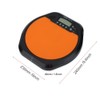 Alomejor Electronic Drum Pad Digital Exercise Metronome Drum Machine with