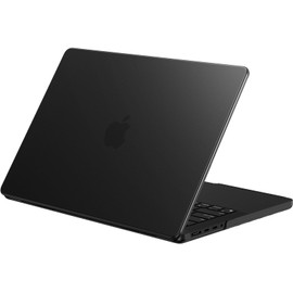 BlueSwan Matte Case for MacBook Pro 14 M5 M4 M3 M2 M1 Pro/Max 2026-2021, Compatible A3426 A3427 A3434 A3401 A3112 A2992 A2918 A2779 A2442, Hard Shell Protective Cover, Matte Black Clear