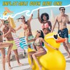 Hungdao 4 Feet Giant Inflatable Duck Huge Rubber Duck Large