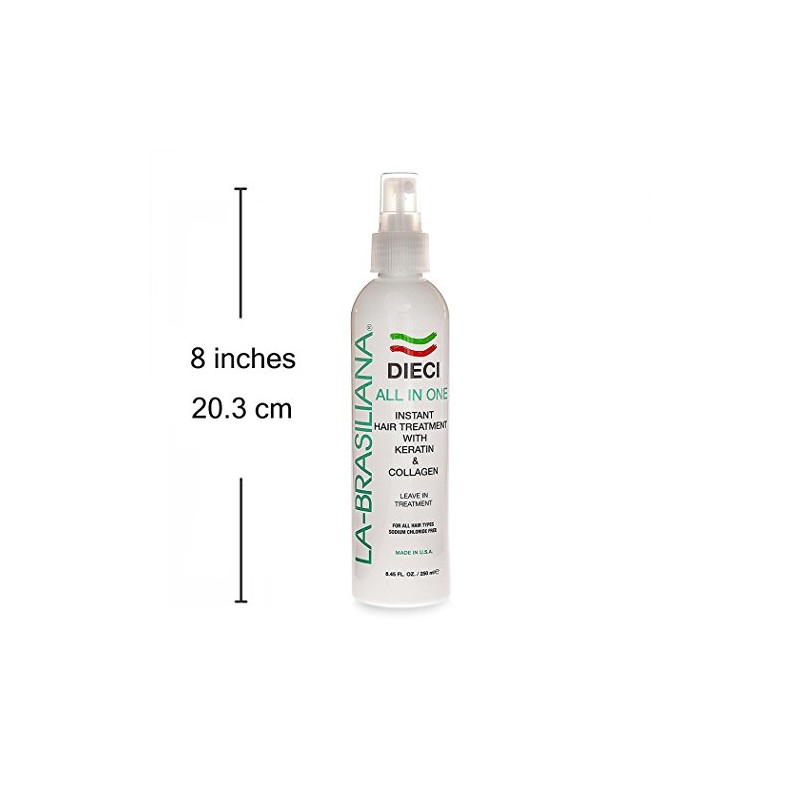 La-Brasiliana Dieci All in One Instant Hair Treatment 250ml