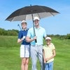 ZOMAKE 68" Windproof Golf Umbrella UV Protection - Oversize Golf