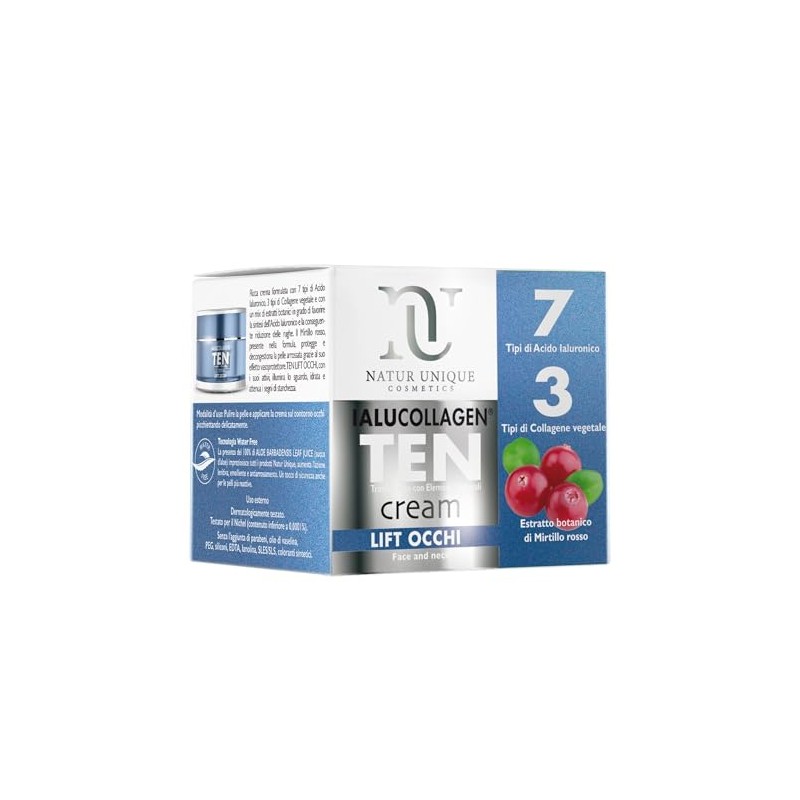 Natur Unique - Eye Lift Cream Ialucollagen TEN