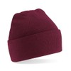 Beechfield Classic Cuffed Beanie - Warm and Stylish Hat Burgundy