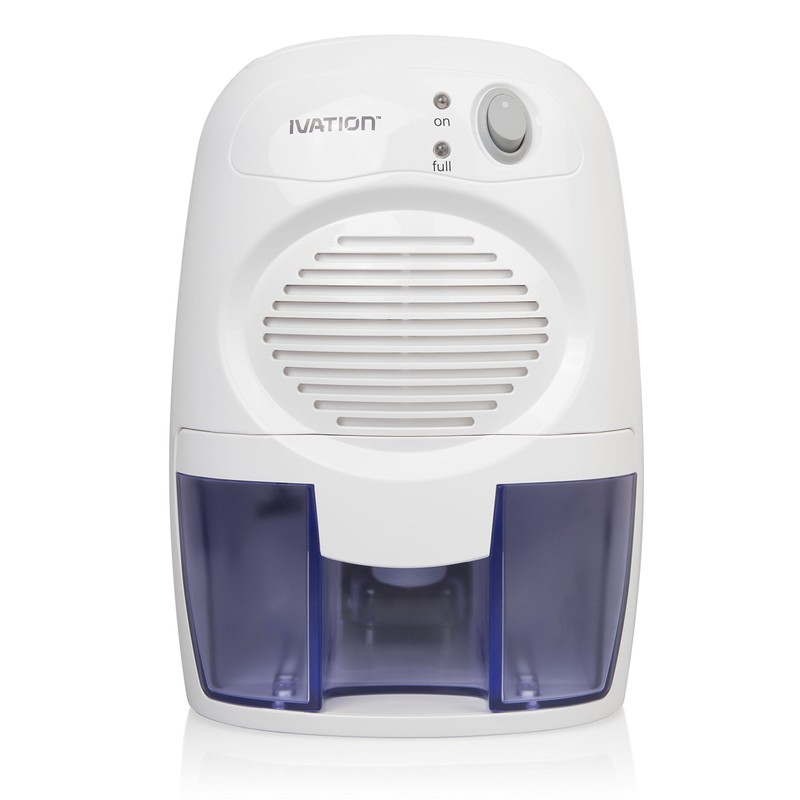 Ivation IVADM10 Powerful Small-Size Thermo-Electric Dehumidifier - for Smaller Room,
