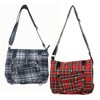 Banned Apparel Tartan/Checked Cross Body Rockabilly Shoulder Bag Small