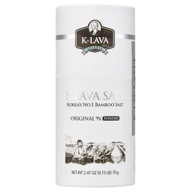 K-LAVA SALT—Korea's No.1 Bamboo Salt—Original 9x, Powder, 2.47 Ounce
