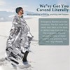 jiasail Emergency Space Blanket 4 Pack 82" x 51" Survival