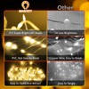 MAGGIFT Christmas Curtain Lights Indoor Outdoor, 252LED 2mx2m Window Fairy