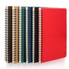 EUSOAR Spiral Ruled Notebook, A5 6 packs 5.5x8.3 120 Pages