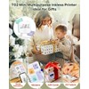 Phomemo T02 Sticker Printer with 3 Rolls Paper- Mini Printer