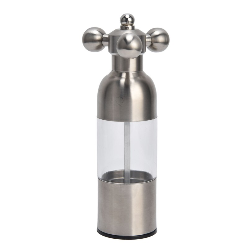 304 Stainless Steel Pepper Grinder Manual Rotation Pepper Mill Ceramic
