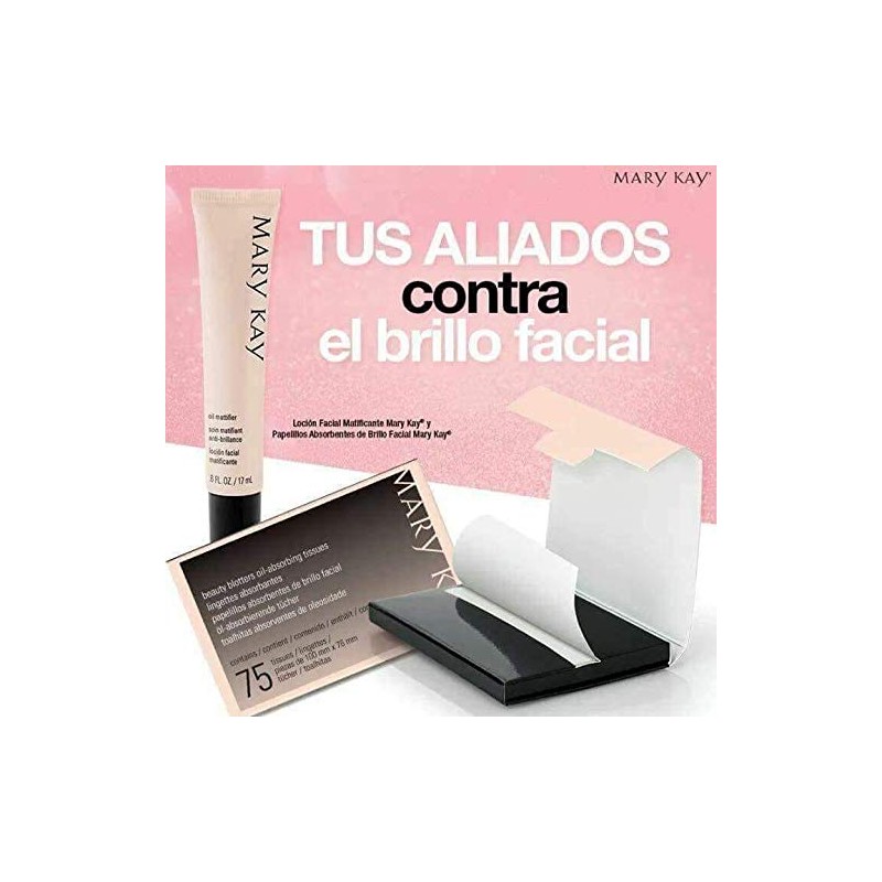 Papelillos Absorbentes de Brillo Facial Mary Kay