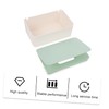 FELTECHELECTR 1pc Compact Wet Tissue Box with Lid Practical Napkin