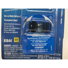 Permatex 81844 Professional Strength Rear View Mirror Adhesive 3oz