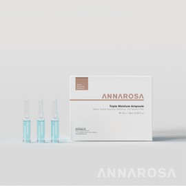 Anna Rosa Triple Moisture Ampoule 1.8ml×20 / 안나로자 트리플 모이스춰앰플 1.8ml×20