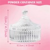 Kopinma Body Powder Puff and Container Set, Dusting Powder Puff
