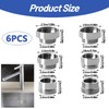 6 Pcs Faucet Adapter Kit, Tap Adapter for Hose, Tap