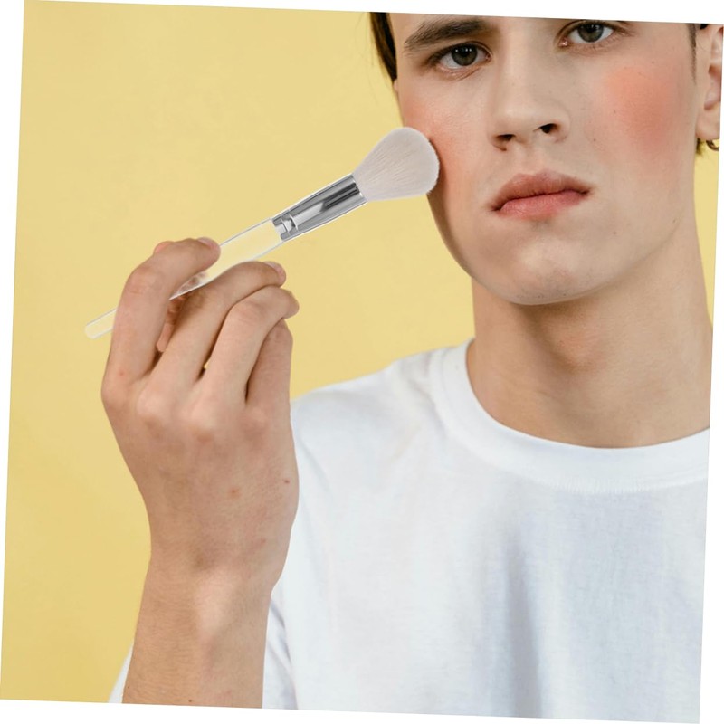 Ipetboom 2pcs Travel Makeup Brush Soft Bristle Loose Powder Blush