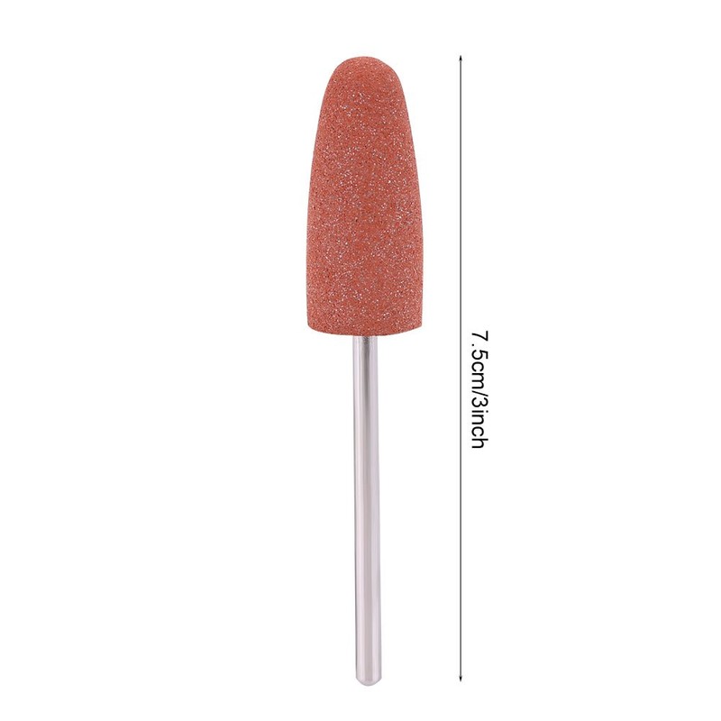 Nail Cutter Tips Ceramic Handpiece Tip Aspirator Drill Bit, Silicone