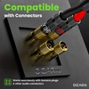 GearIT 14/2 Speaker Wire (20 Feet) 14 Gauge (Copper Clad