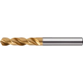 Gühring 9055200072000 HSS DIN 1897 Type GU Short Twist Drill, Silver/Gold