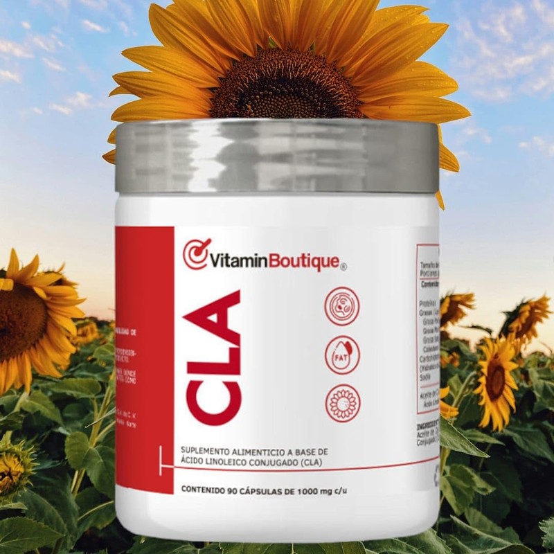 Vitamin Boutique CLA Suplemento alimenticio con ácido linoleico conjugado 90