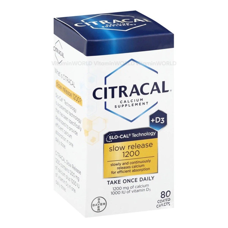 Bayer Citracal D3 Calcium Magnesium 80 Comprimidos Sin sabor que