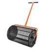 24\" Wide Compost Spreader 24.4-25.6\" Adjustable Handle Powder Coated Lawn