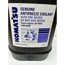 Komatsu Antifreeze Coolant AF-NAC 50/50, 5-gallon