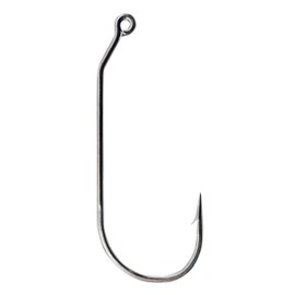 Victory 10886 Black Nickle 30 Degree Round Bend Jig Hook Pack of 100 Size 3/0-3/0 Compares to 32886 Style Hooks. (Victory 10886 BN 30° Round Bend 5/0 100PK)